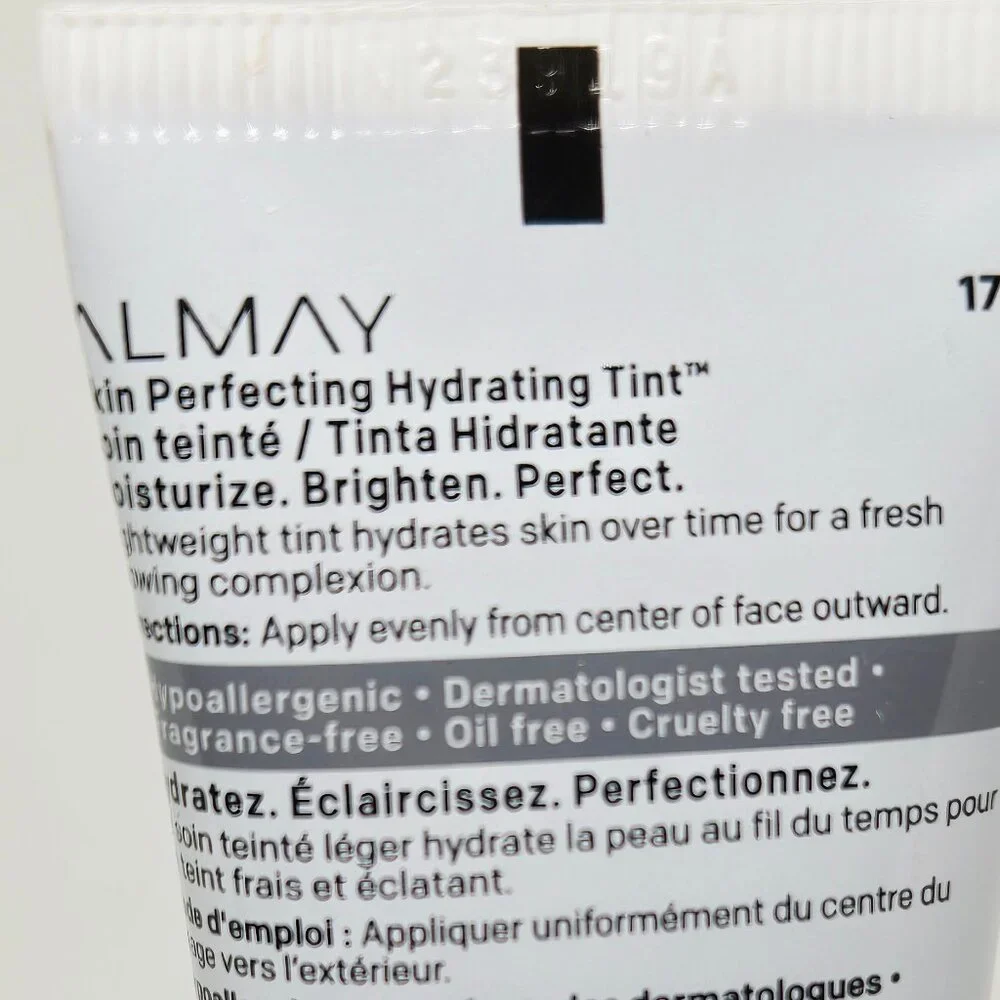 New 4 Almay Skin Perfecting Hydrating Tint Hyaluronic Acid & Squalane 170 Mocha
